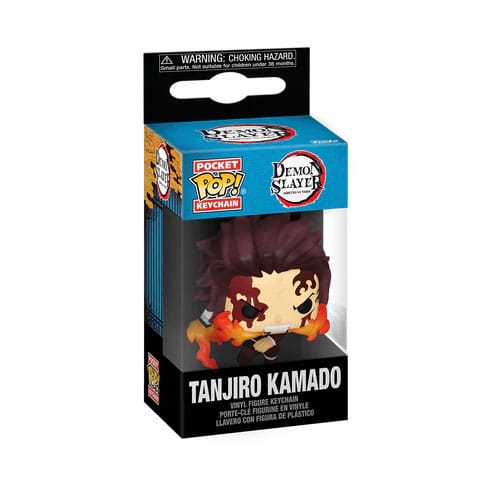 Demon Slayer: Kimetsu no Yaiba POP! Vinyl Keychains 4 cm Tanjiro(Dancing Flash) Display (12) Funko POP