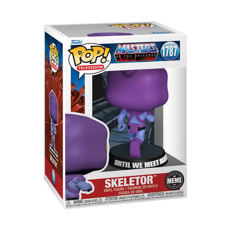 Masters of the Universe POP! Animation Vinyl Figure Meme - Skeletor Running Away 9 cm