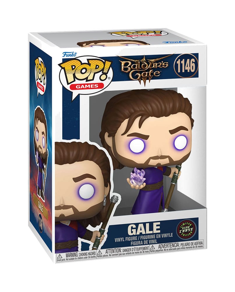 Baldur's Gate 3 POP! Games Vinyl Figures Gale with Glow Chase 9 cm Assortment (6)