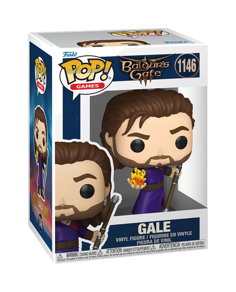Baldur's Gate 3 POP! Games Vinyl Figures Gale with Glow Chase 9 cm Assortment (6)