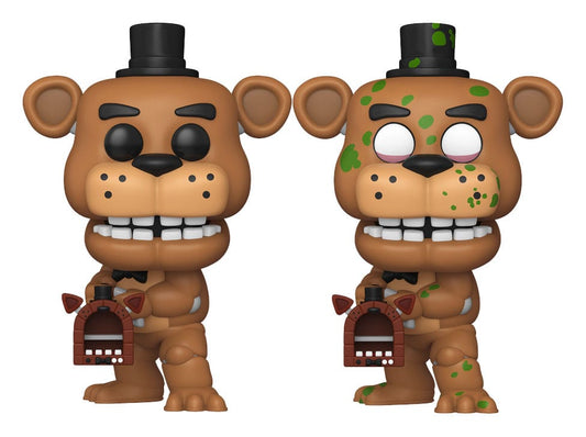 Funko Fusion POP! Games Vinyl Figures Freddy Fazbear with Pizza Launcher w/CH 9 cm Assortment (6) Funko POP POP! Figures