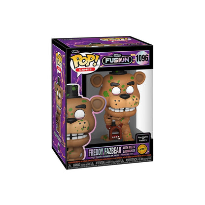 Funko Fusion POP! Games Vinyl Figures Freddy Fazbear with Pizza Launcher w/CH 9 cm Assortment (6) Funko POP