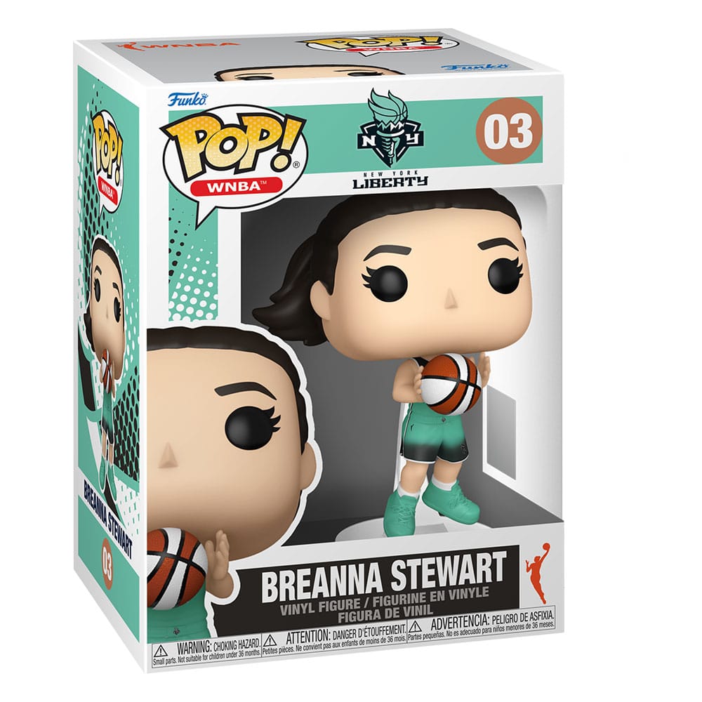 WNBA POP! Vinyl Figure New York Liberty: Breanna Stewart 9 cm Funko POP
