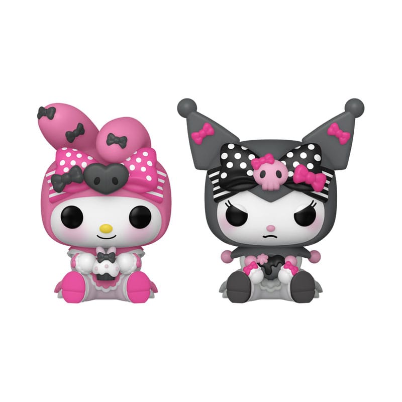 Hello Kitty POP! Vinyl Keychain 2-Pack My Melody & Kuromi 4 cm Funko POP
