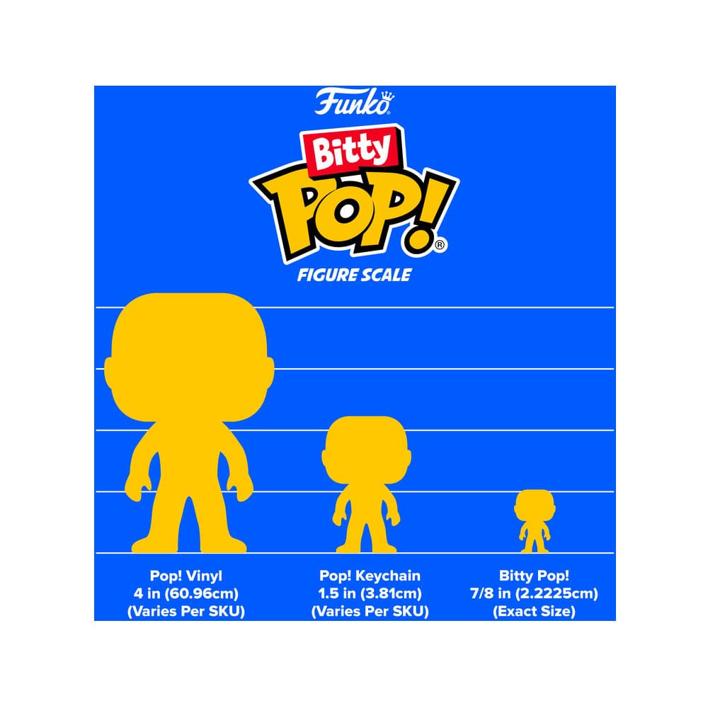 Stranger Things Bitty POP! Vinyl Figure 2-Pack Dustin & Mike 2,5 cm Funko POP POP! Figures Mini-figures