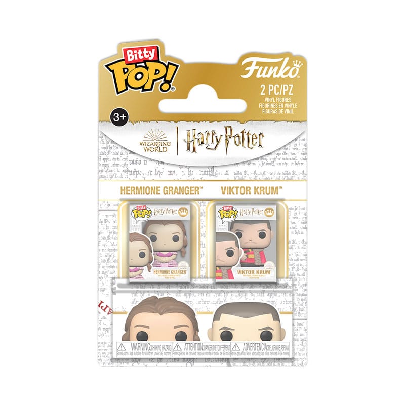 Harry Potter Bitty POP! Vinyl Figure 2-Pack Hermione & Krum 2,5 cm Funko POP