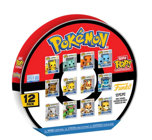Pokemon Bitty POP! Vinyl Figure  Multipack 2,5 cm Display (12) Funko POP