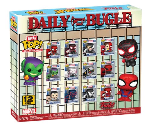 Spider-Man Bitty POP! Vinyl Figure  Multipack 2,5 cm Display (12) Funko POP
