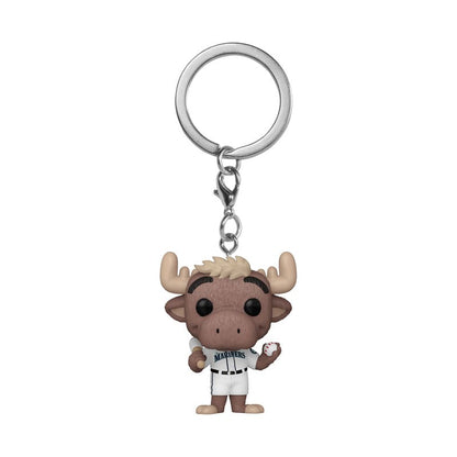 MLB POP! Vinyl Keychains 4 cm Mariners- Mariner Moose Display (12)