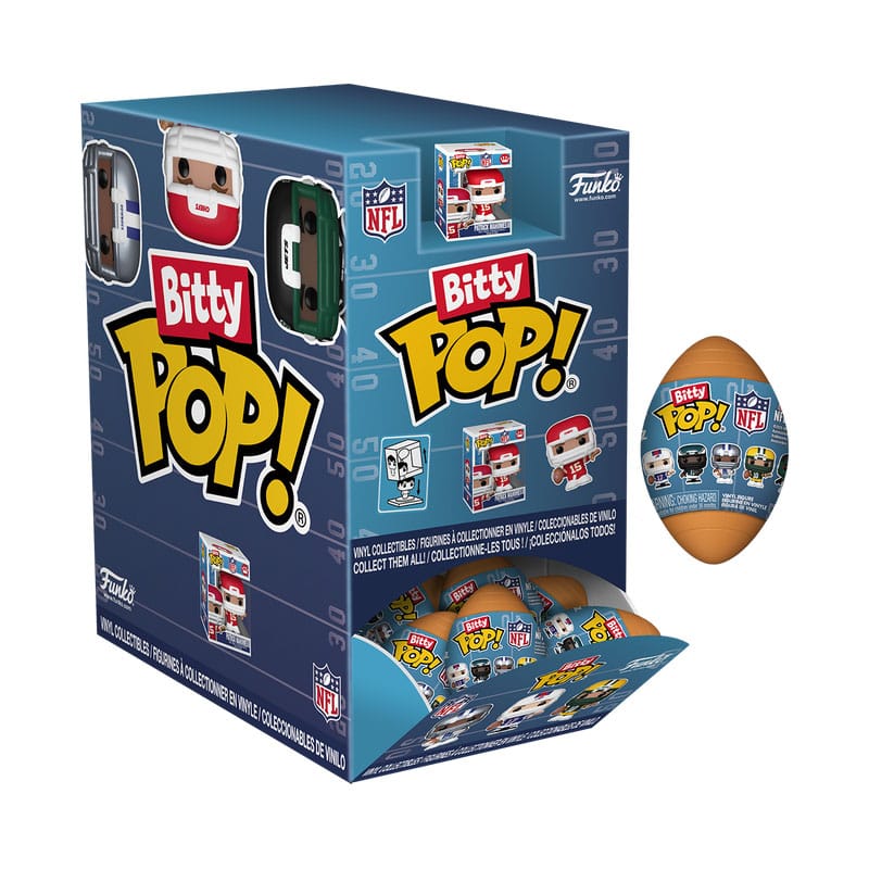 NFL Bitty POP! Vinyl Figure Display (24) PDQ 2,5 cm Funko POP
