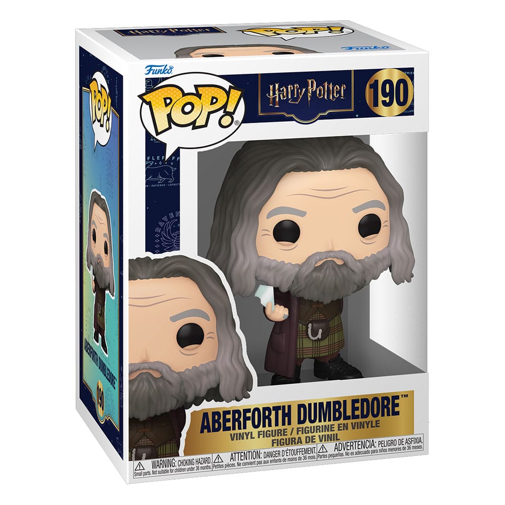 Harry Potter POP! Movies Vinyl Figure Aberforth Dumbledore with Mirror Shard 9 cm