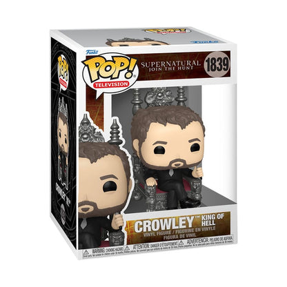 Supernatural POP! Premium Vinyl Figure CrowleyKoH 9 cm