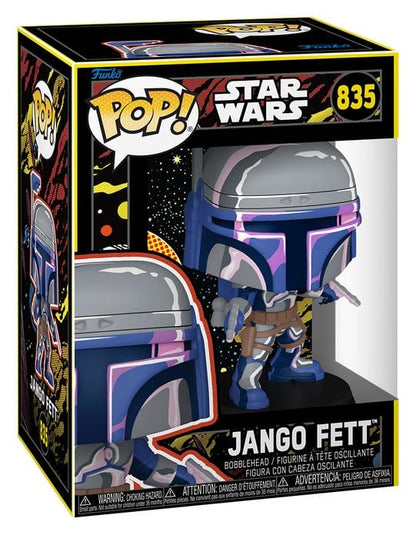 Star Wars: Mandalorian & Grogu POP! Vinyl Figure Jango Fett (Retro) 9 cm
