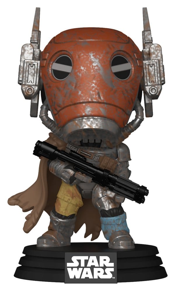 Star Wars: The Mandalorian and Grogu POP! Vinyl Bobblehead Figure Mercenary Guard Droid 9 cm