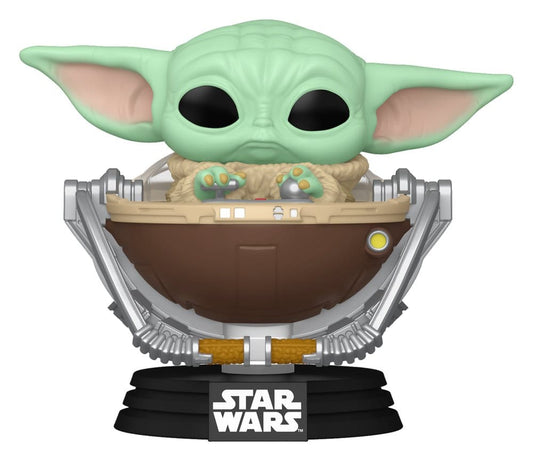 Star Wars: The Mandalorian and Grogu POP! Vinyl Bobblehead Figure Grogu in Pram 9 cm
