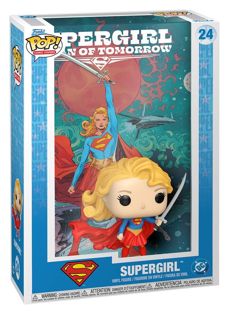 DC Comics POP! Comic Cover Vinyl Figure Supergirl 9 cm