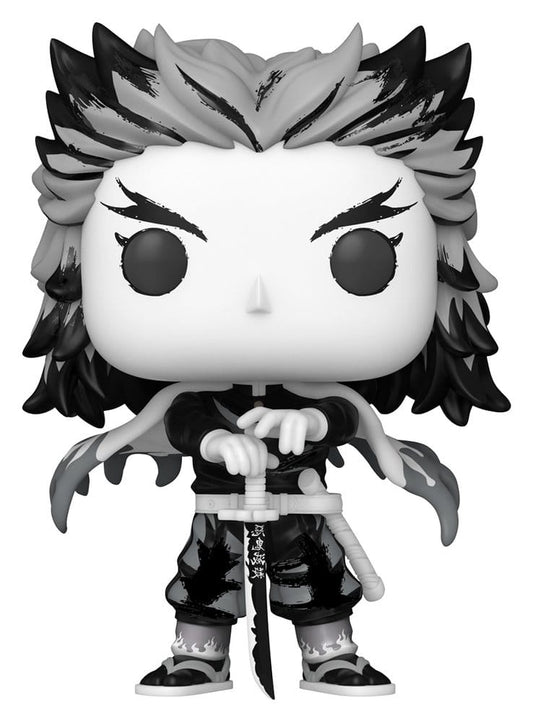 Demon Slayer: Kimetsu no Yaiba POP! Animation Vinyl Figures Rengoku(Sumi-Ink) 9 cm