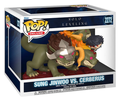 Solo Leveling POP! Deluxe Vinyl Figure Jinwoo Vs Cerberus 9 cm