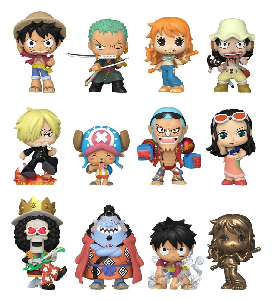 One Piece Mini Figures PDQ 5 cm Display (12)