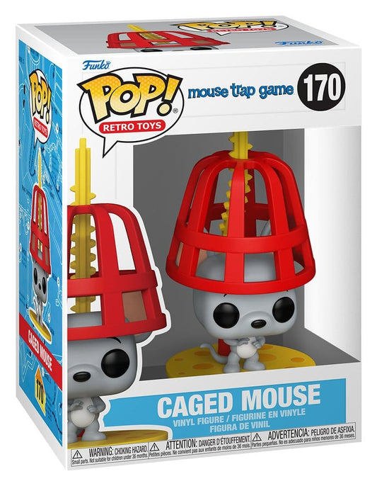Mouse Trap POP! Games Vinyl Figure Caged Mouse 9 cm 9 cm