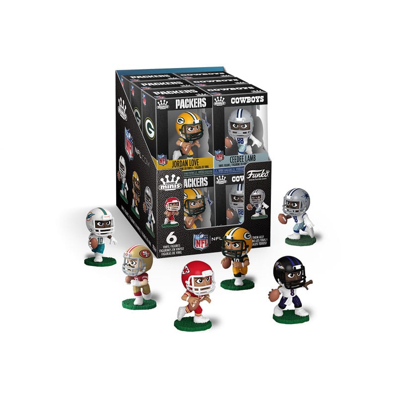 NFL Mini Figures PDQ 5 cm Display (12) Funko POP