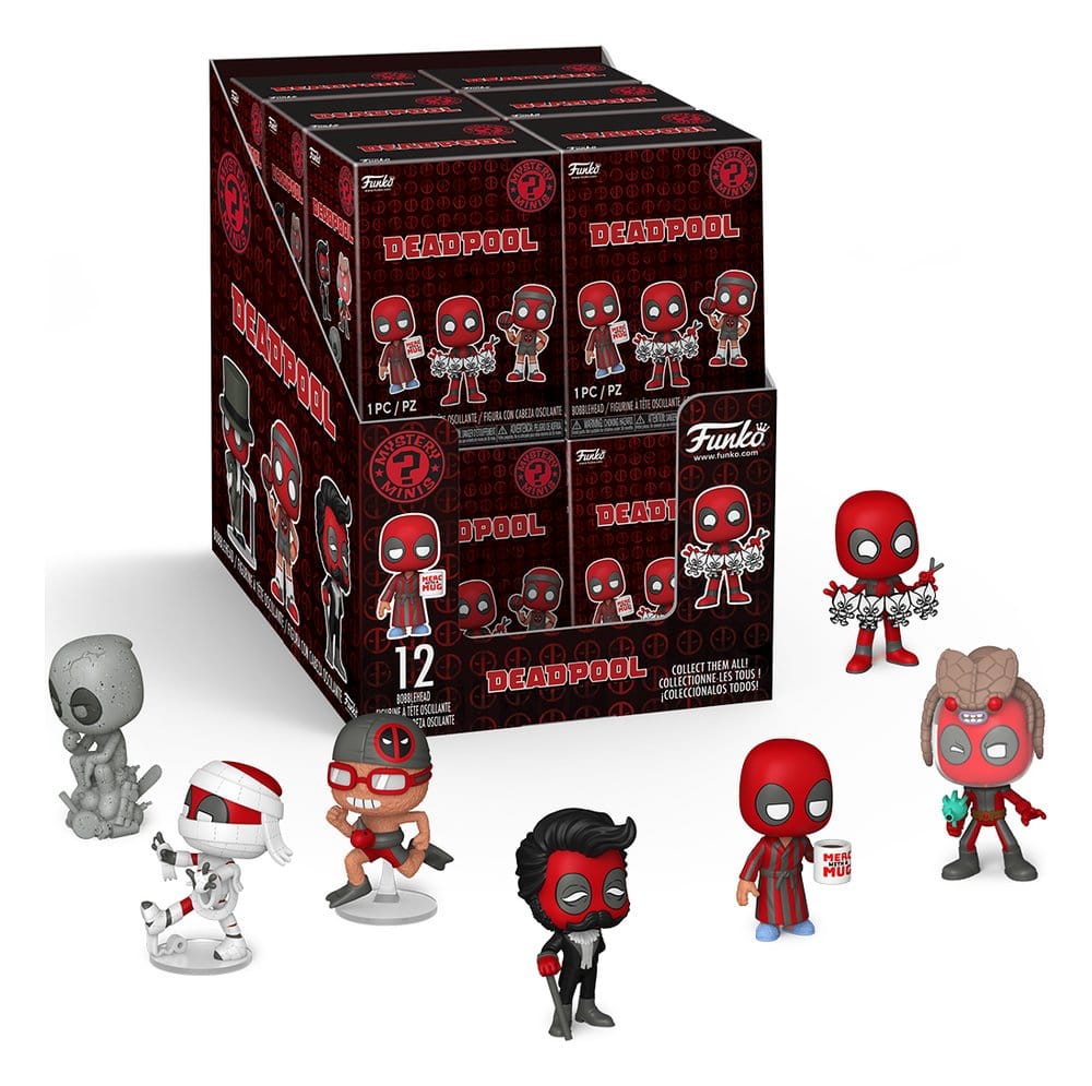 Marvel Comics Mystery Mini Figures 5 cm Deadpool Series 5 Display (12)