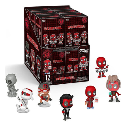 Marvel Comics Mystery Mini Figures 5 cm Deadpool Series 5 Display (12)