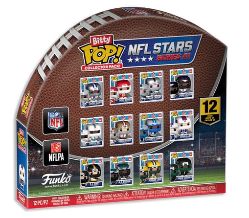 NFL Bitty POP! Vinyl Figure Multipack 2,5 cm Display (12) Funko POP