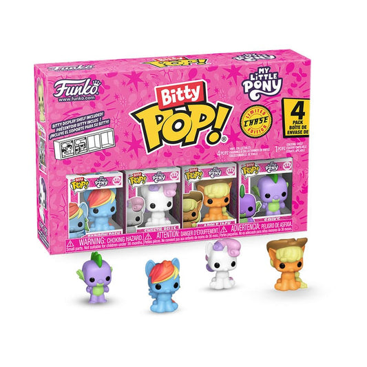My Little Pony Bitty POP! Vinyl Figure 4-Pack Rainbow Dash 2,5 cm