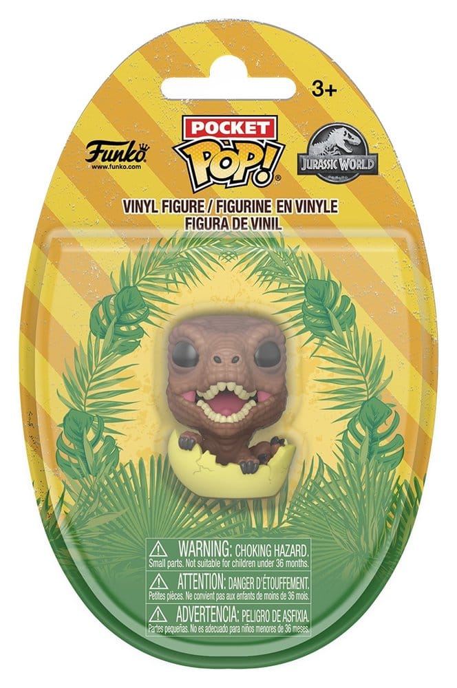 Jurassic World Pocket POP! Egg Vinyl Figures 2 cm Display (16)