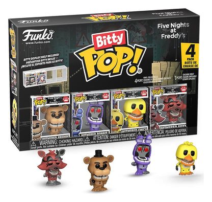 Five Nights at Freddy's Bitty POP! Vinyl Figure 4-Pack Series 6 2,5 cm