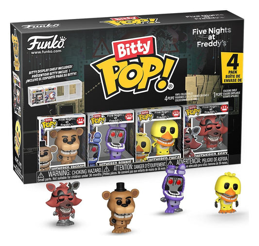 Five Nights at Freddy's Bitty POP! Vinyl Figure 4-Pack Series 6 2,5 cm