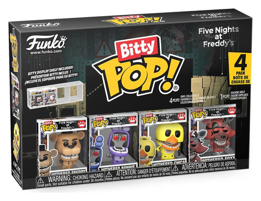 Five Nights at Freddy's Bitty POP! Vinyl Figure 4-Pack Series 6 2,5 cm
