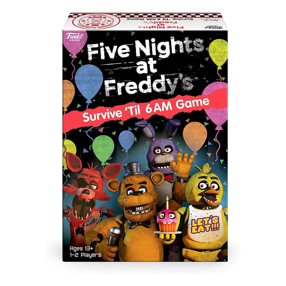 Five Nights at Freddy's Board Game Survive ´Til 6am Funko POP