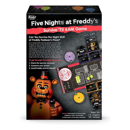 Five Nights at Freddy's Board Game Survive ´Til 6am Funko POP