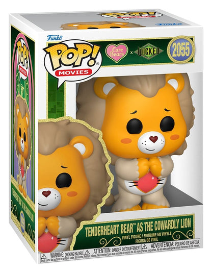 Wicked x Care Bears POP! Vinyl Figure Tenderheart Bear as the Cowardly Lion 9 cm