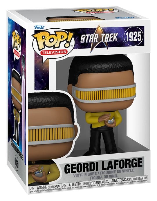 Star Trek TNG POP! Television Vinyl Figure Geordi La Forge 9 cm