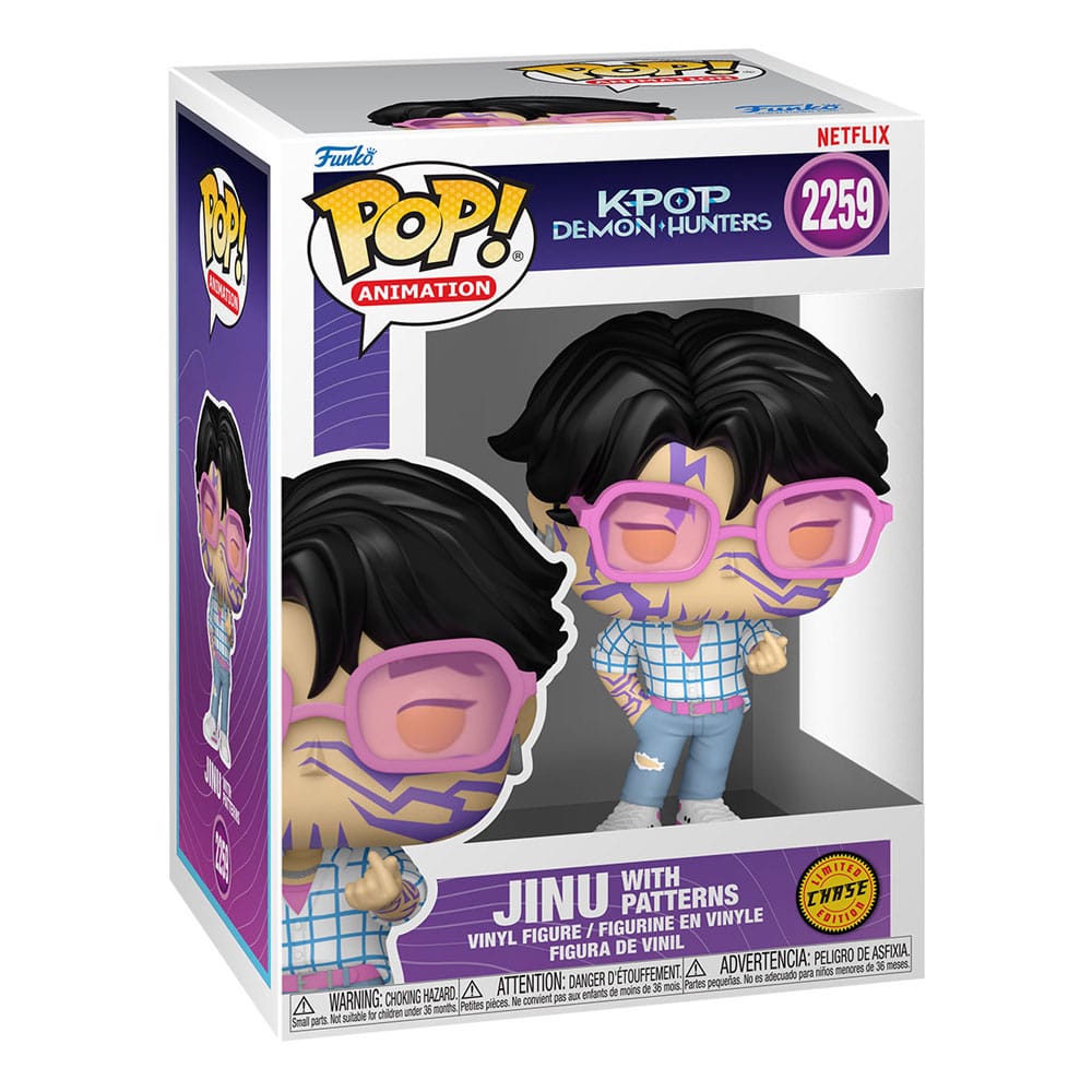KPop Demon Hunters POP! Animation Vinyl Figures Jinu w/Chase 9 cm Assortment (6) Funko POP