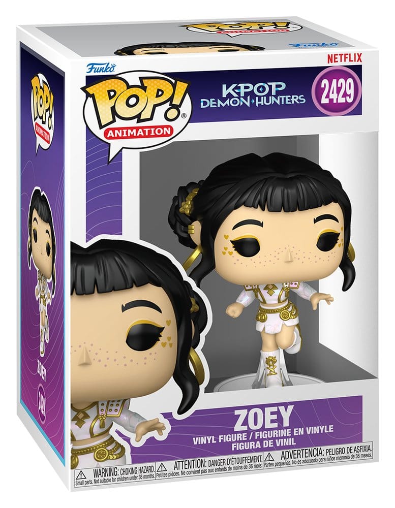 KPop Demon Hunters POP! Animation Vinyl Figure Zoey 9 cm