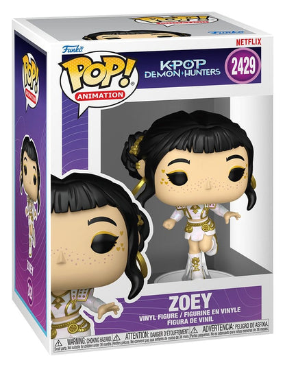 KPop Demon Hunters POP! Animation Vinyl Figure Zoey 9 cm