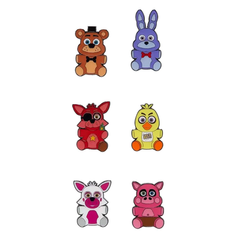 Five Nights at Freddy's Loungefly Enamel Pins Blind Character Display (12) Funko POP
