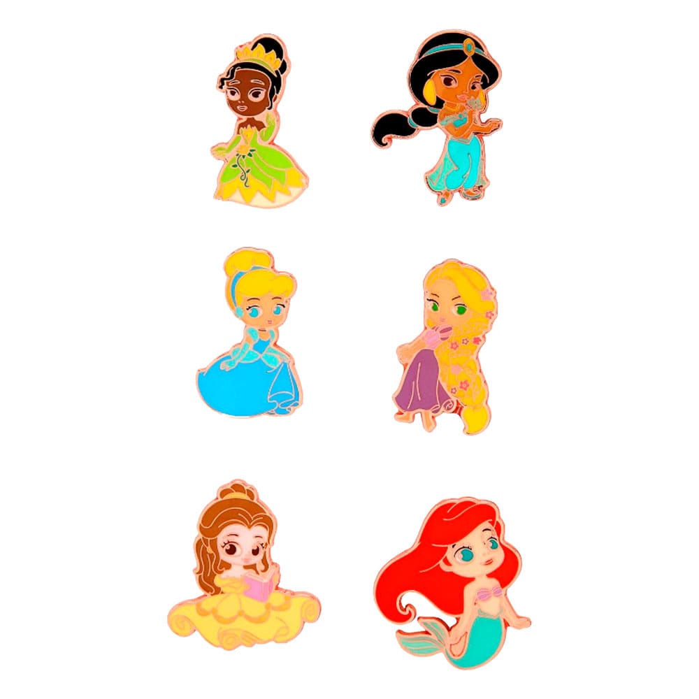Disney Loungefly POP! Enamel Pins Princess Chibi 4 cm Assortment (12) Funko POP