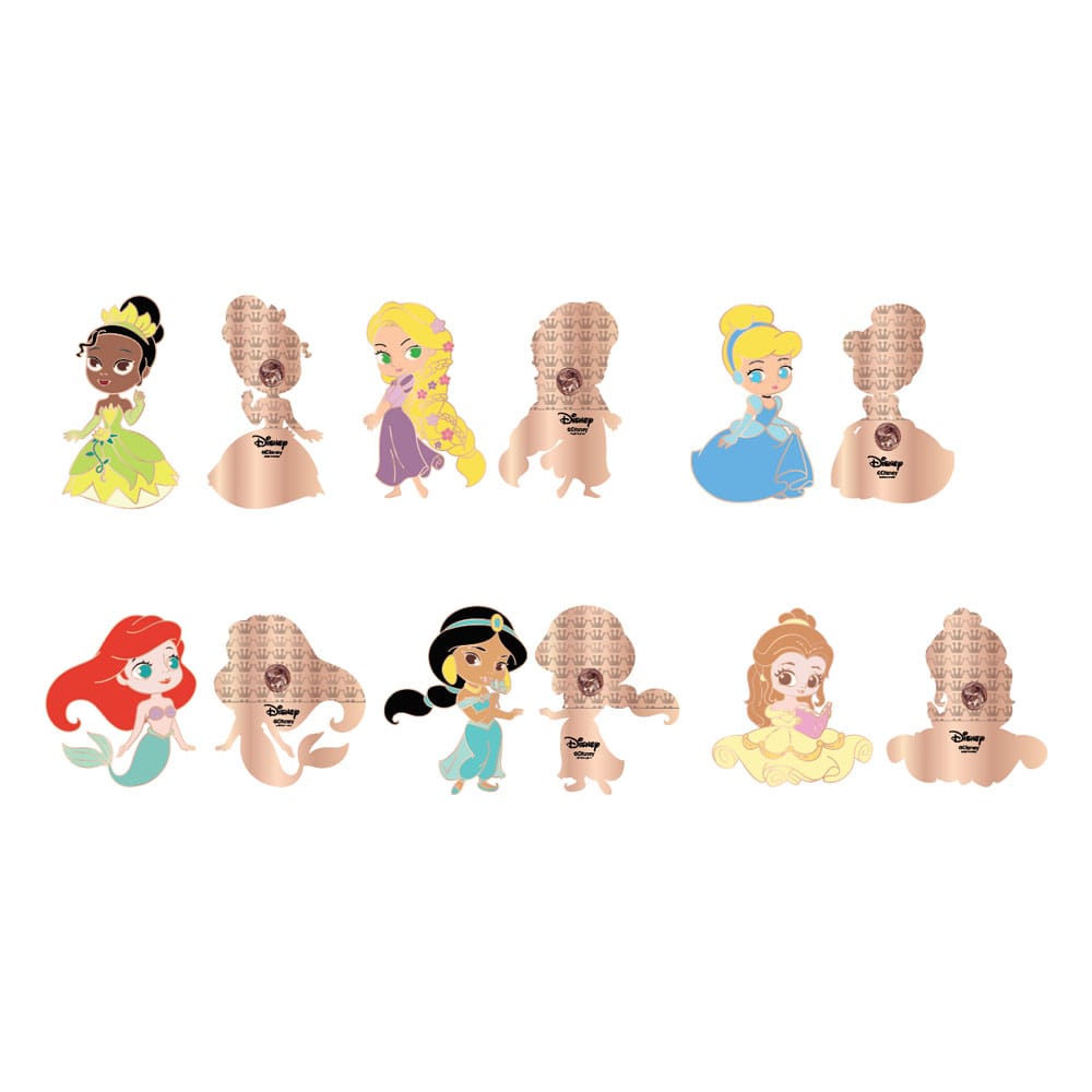 Disney Loungefly POP! Enamel Pins Princess Chibi 4 cm Assortment (12) Funko POP