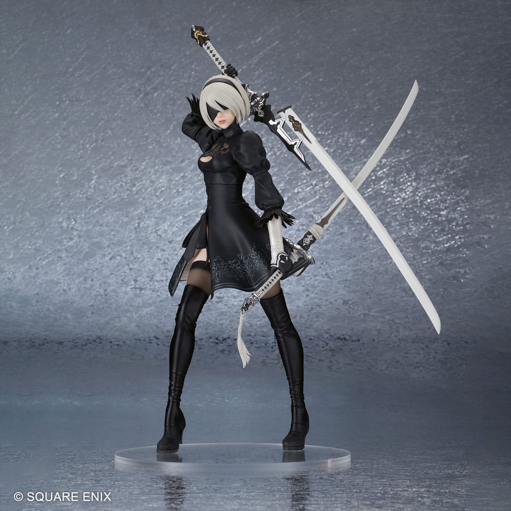 NieR:Automata PVC Statue 2B (YoRHa No. 2 Type B) Ver. 2.0 29 cm Statues