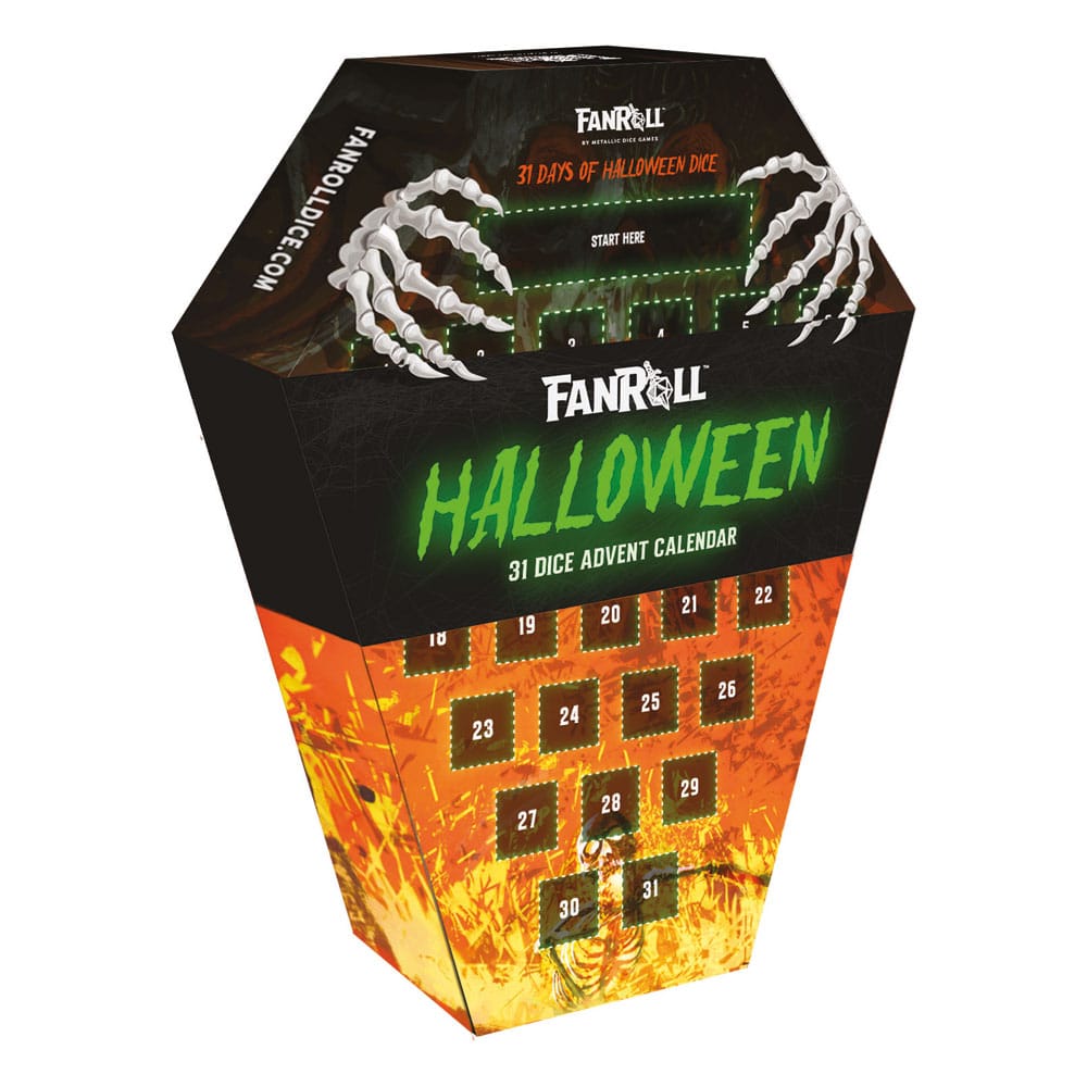 Halloween Advent Calendar 31 Days Dice Goblin