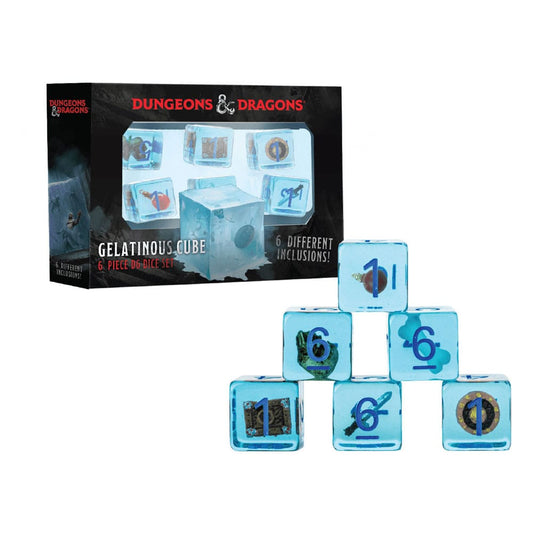 Dungeons & Dragons Dice Set Gelatinous Cube (6)
