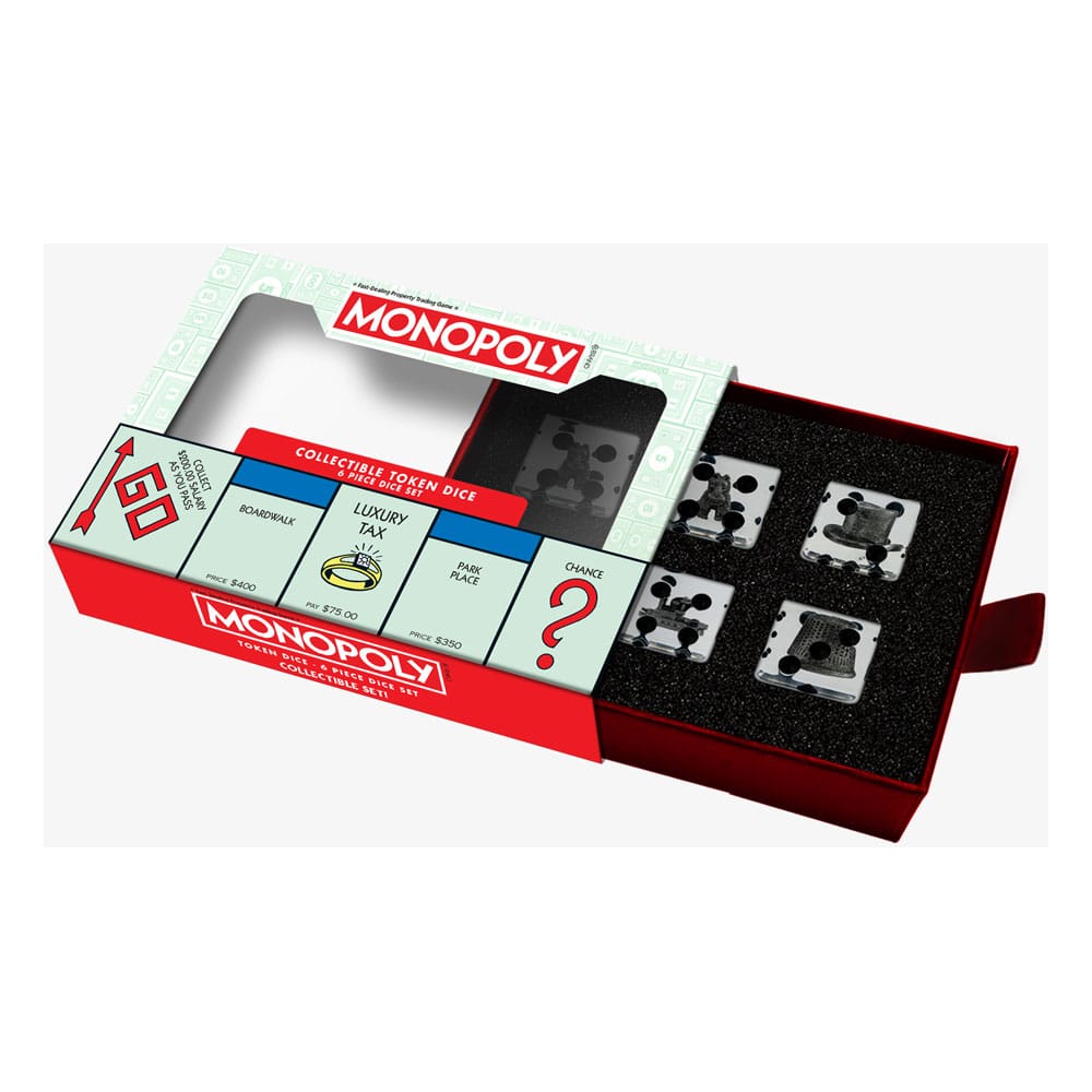 Monopoly Dice Set Token Oversized