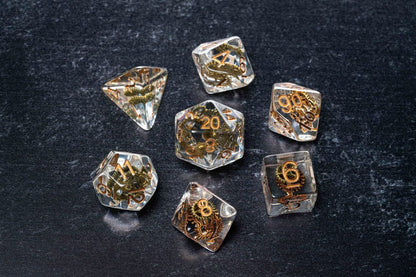 FanRoll  Dice Set Gear (7)