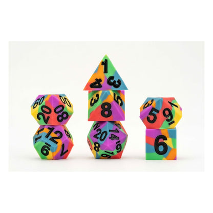 MDG Dice Set Pride Rainbow Flag