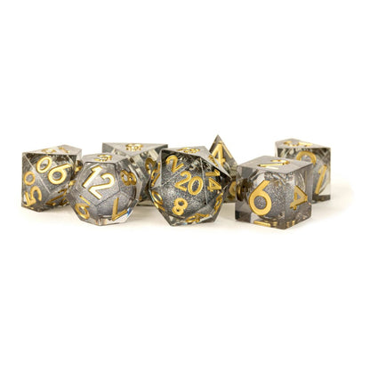 FanRoll Liquid Core Dice Set Vanishing Oil (7)